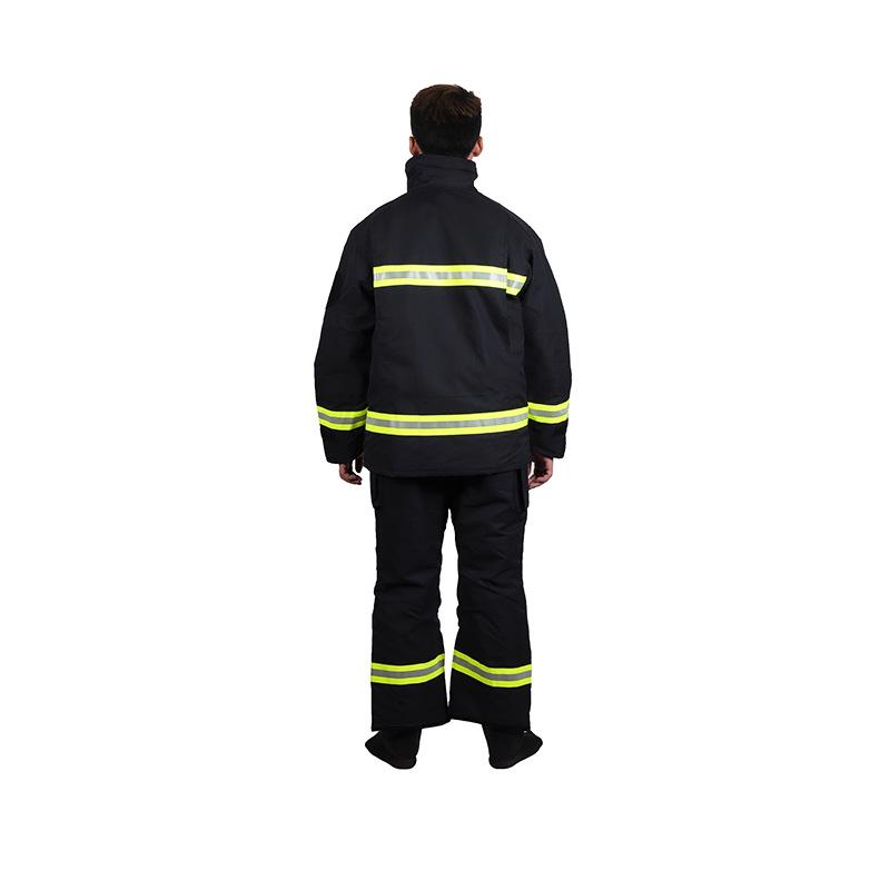 Flame-Retardant Heat-Insulating Firefighter Training & Rescue Suit Set 17 Model Firefighting Suit
