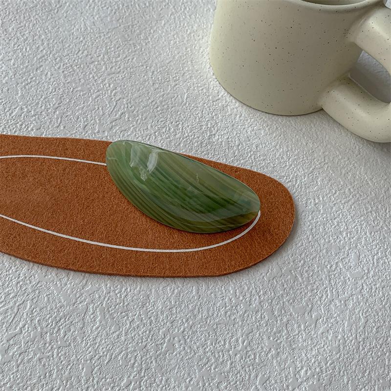 Retro Colorful Acetate Hair Clips Women Elegant Exquisite Barrettes Hair Accessories for Girls Ponytail Hairpins