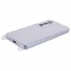 For Samsung Galaxy S24+ Case PC+TPU 1.5mm Clear Phone Cover with Lanyard Holes