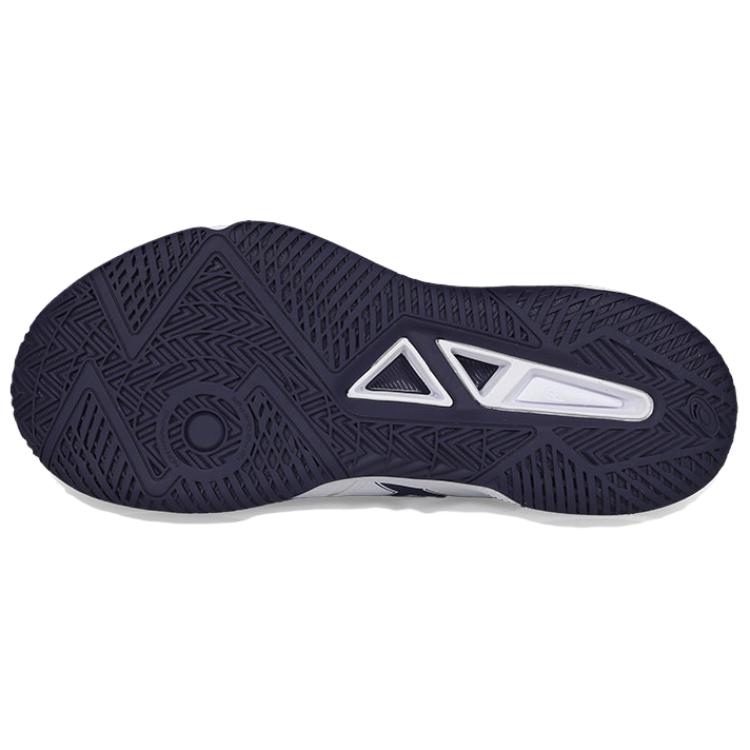 Asics Gel Tactic 12 2E Wide White Nova Orange Unisex Sneakers 1073A071-102