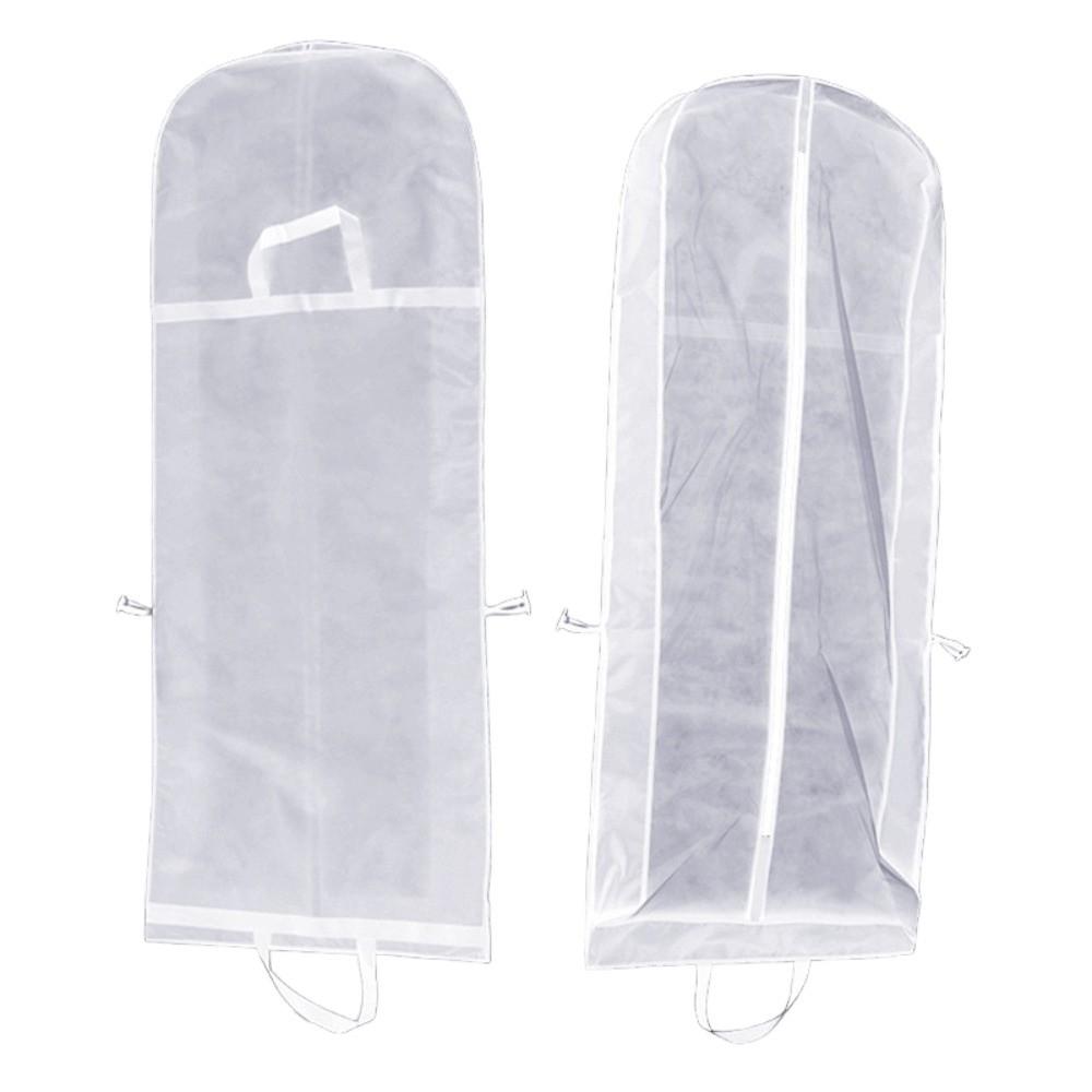 180cm Wedding Dress Cover Hanging Design Foldable Clothes Storage Bag For Bride