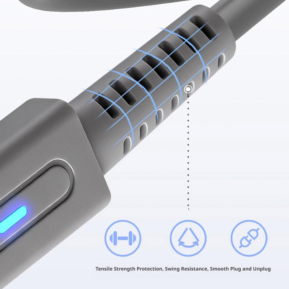1.8m Type C 45W PD Charging Cable For Wii U Gaming Console Power Cord Charging Game Controller Power Cord Data Cable