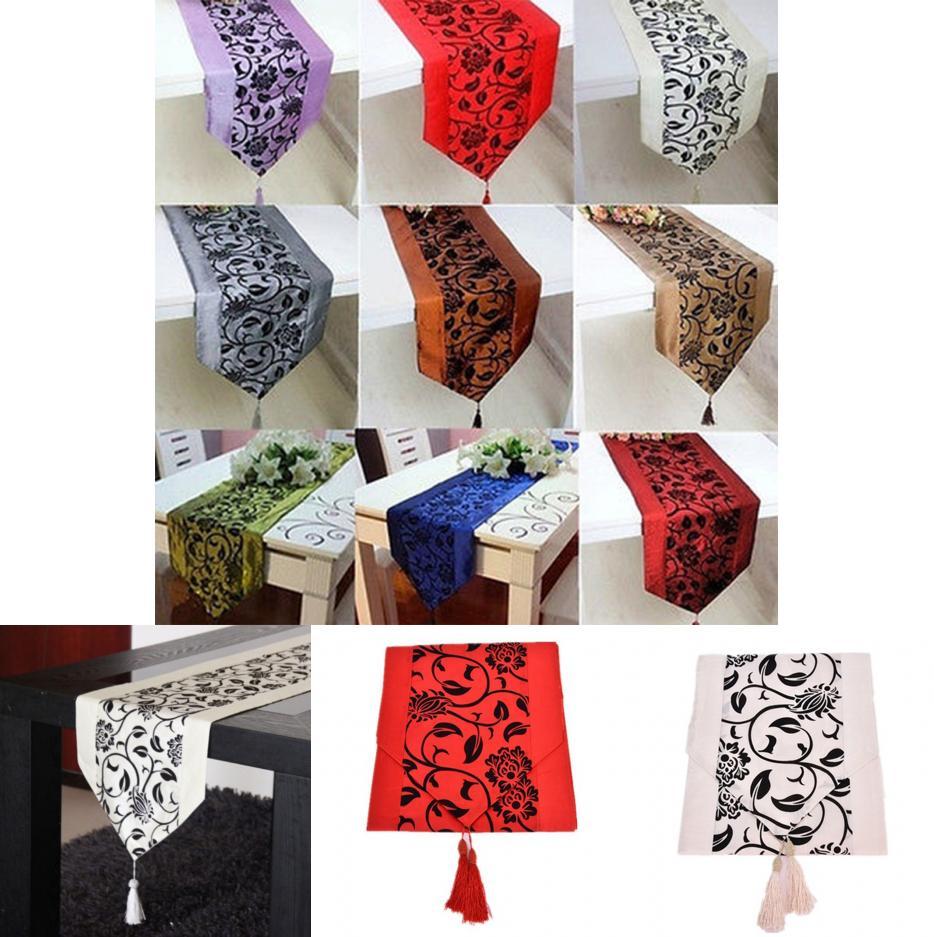 Tischläufer Essen Hochzeit Party Deko Bankett Dekorationen Tischdecke 12 78" X