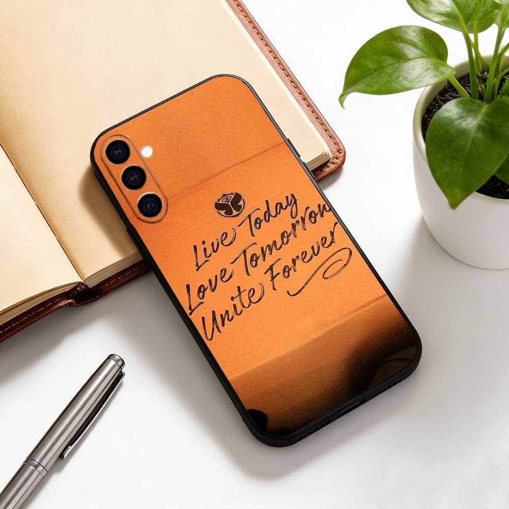 Tomorrowland  Phone Case For Samsung Galaxy A73,A72,A71,A70,A53,A52,A51,Others Soft Black Cover