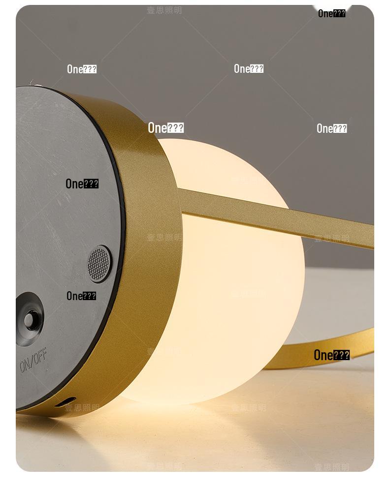 Red Long-Burning LED Lantern - USB Rechargeable Night Light for Wedding, Christmas, or Gift