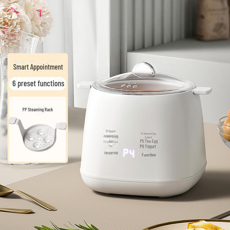 

Компактная автоматическая яйцеварка с таймером и автоматическим отключением Egg steamer