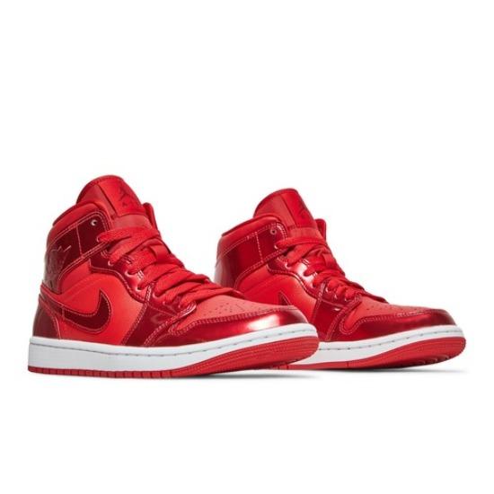 Air Jordan Wmns Air Jordan 1 Mid SE University Red Pomegranate DH5894-600