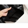 DIMANAF 2024 Plus Size PU Leather Autumn Winter Shorts Women New Black Casual Loose Wide Leg  Women Capris Pants Short Pants