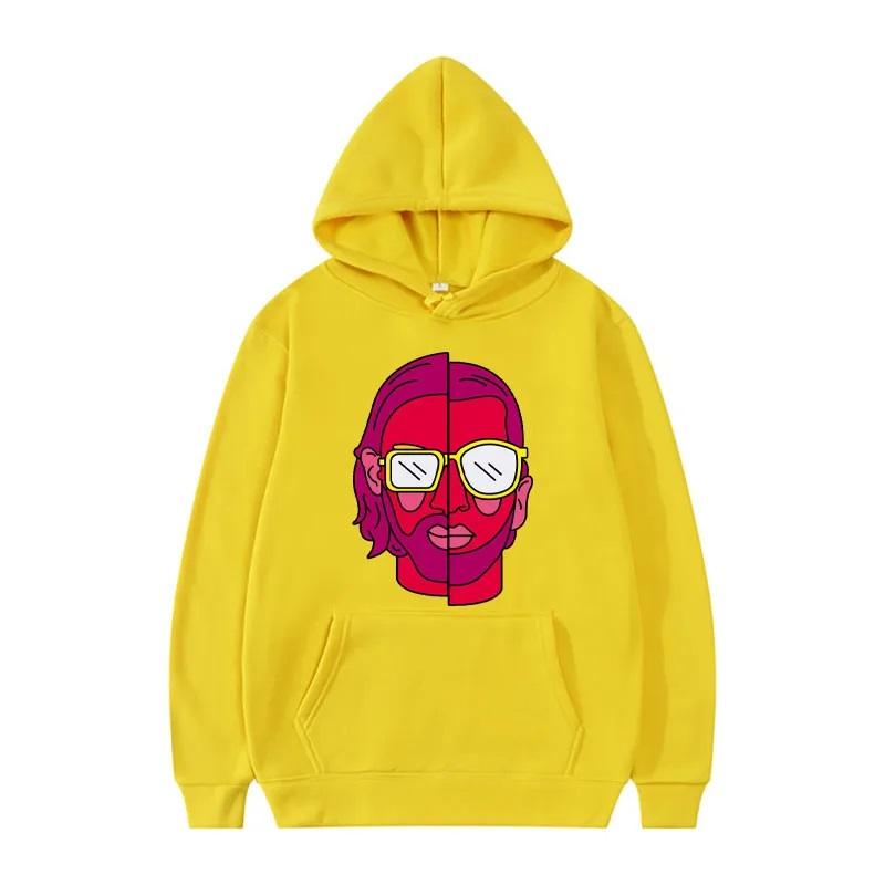 

Новые толстовки PNL с капюшоном French Rapper Band Le Monde Chico Print Women Hoodie Hooded Sweatshirts Pullovers Unisex Sports Suits Clothing XXXL жёлтый