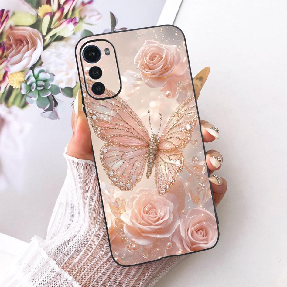 Silicone Case For Motorola Moto E32 E32s Cover Fashion Cartoon Dragon Painted Fundas Soft TPU Bumper For MotoE32 MotoE32s Casing