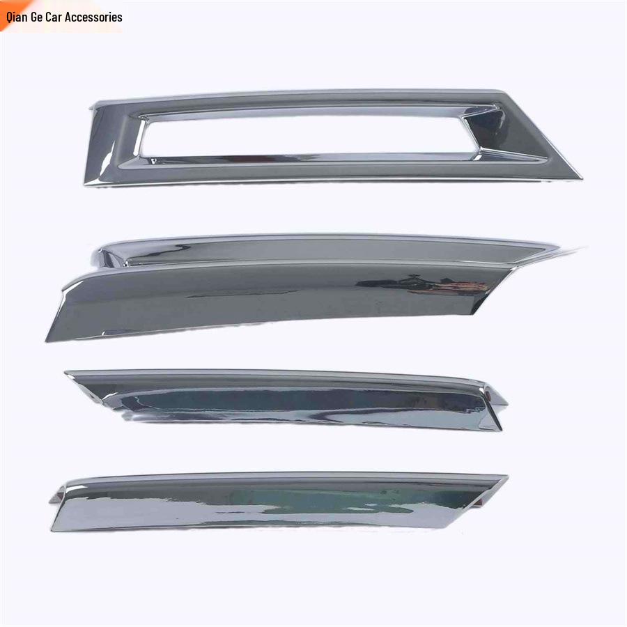 Honda 21 CRV Electroplated Trim Accessories: Front Grille Emblem, Front & Rear Fog Light Covers.