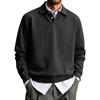 Men's Color Long Sleeve Shirt Casual Collared Top for Daily Wear
