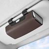 Auto Opbergdoos voor Zonneklep Schokbestendige Beschermende Brillenhoes met Zachte Velours Voering Magnetische Sluiting Grote Capaciteit Organizer voor Kaarten Sleutels