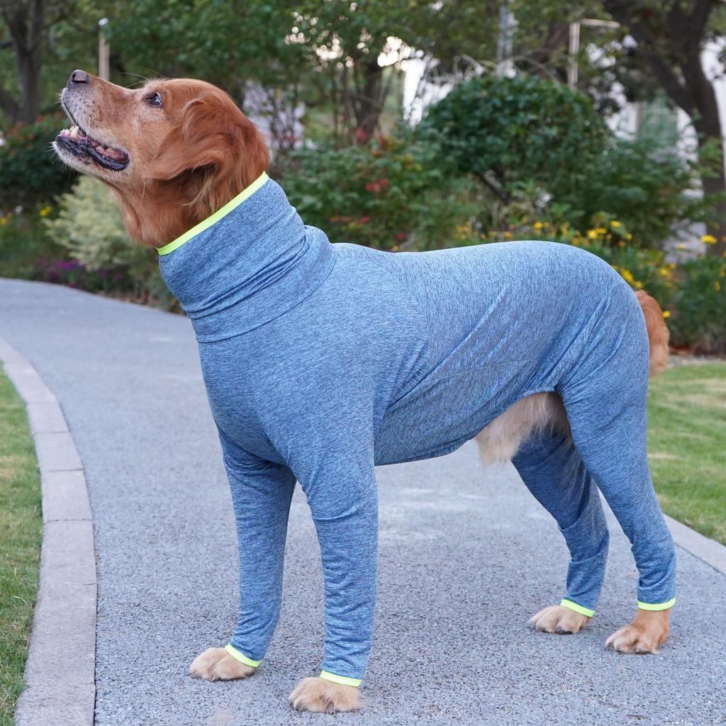 Dog Elastic Jumpsuit Jumper Pullover Clothing Apparel Plain Apparel for Spring Winter Multiple Size Winter Apparel