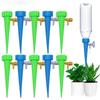 Kit de Rega Automática 12 Peças Regador Automático Irrigação por Gotejamento Planta de Interior Dispositivo de Rega Automática Ferramenta para Jardim de Flores em Casa