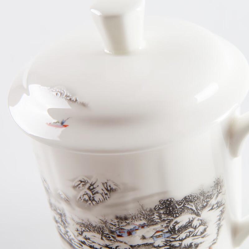 Kubek biznesowy ze porcelany kostnej Shengshi Tangyun