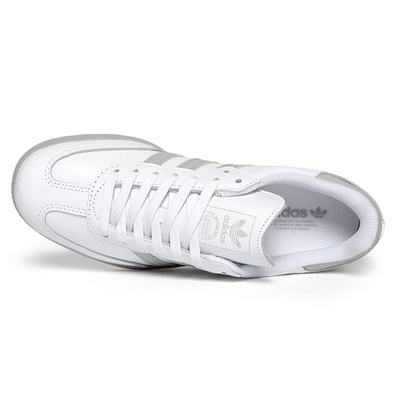 Adidas Samba OG White Grey Unisex Sneakers Footwear-White Grey-One JI3206