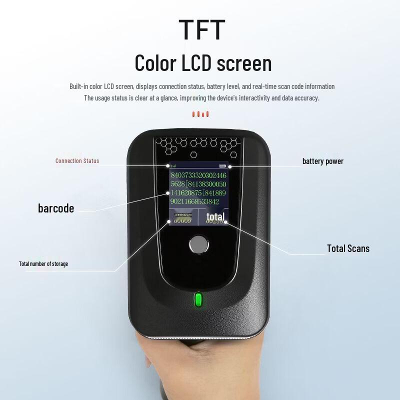 Motorola MS50W Wireless 1D 2D Barcode Scanner