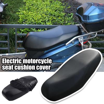Motorcycle Cushion Cover Waterproof And Thickened Electric Motorcycle Elastic Cover Strap Universal Rain Bike Cov G3k3