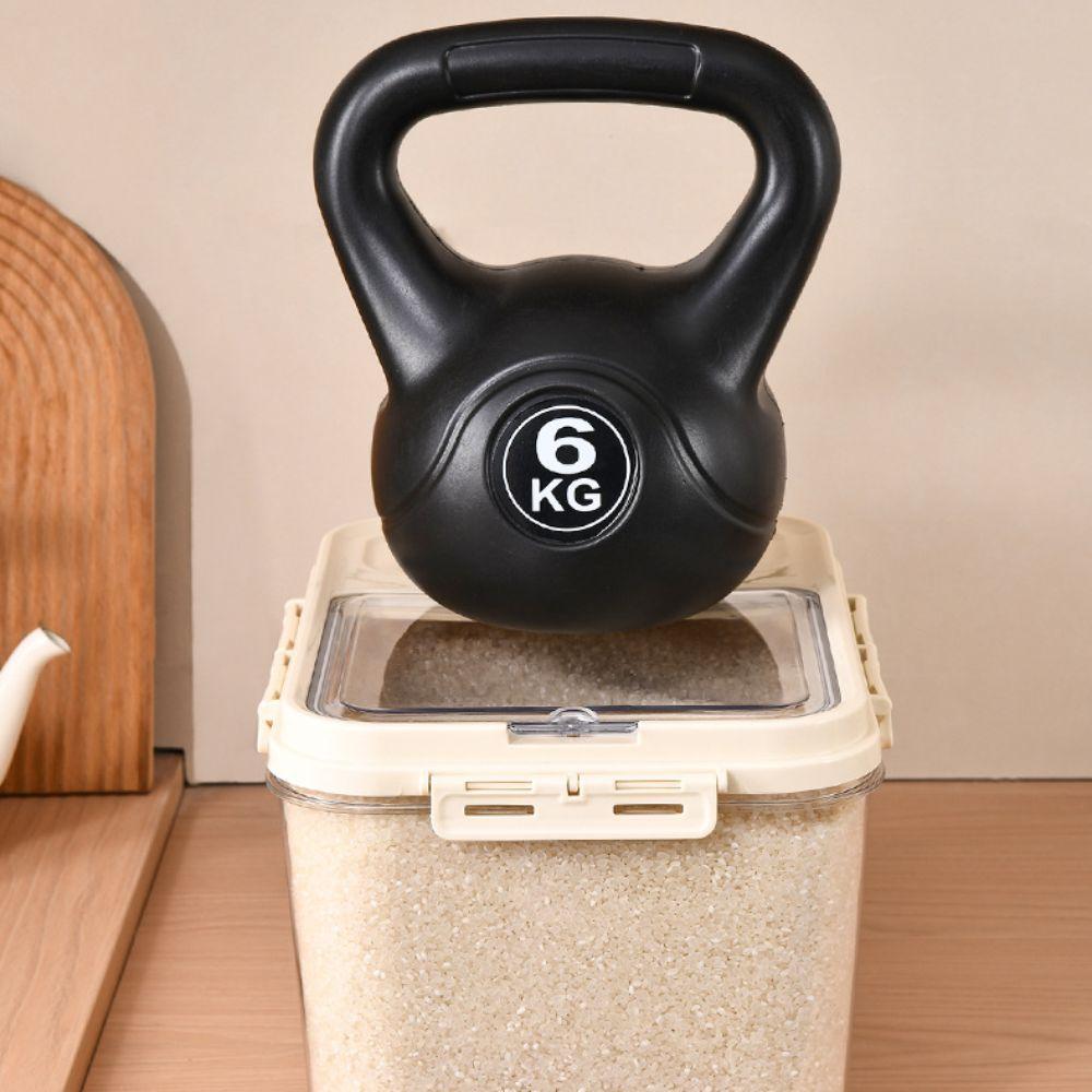 Moisture Proof Rice Storage Container Large Capacity Sealed Can Grain Storage Box  Home Kitchen