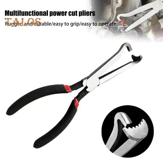 1 Paar elektrische Trennzange mit ergonomischem, rutschfestem Griff, Zange für Kraftstoffleitungen, Benzinklemmen, Rohrzange, Zange für elektrische Anschlüsse