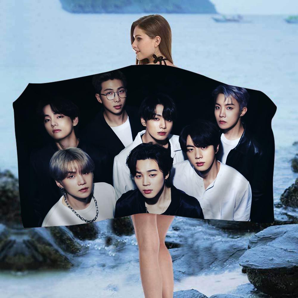 Dynamite Kpop Boys Big Microfiber Beach Towels Quick Dry Towel Sand Beach Towels Pool Towel For Travel Swim Pool Yoga