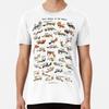 Wild Canids of the World T-Shirt S-5XL Best T-Shirt