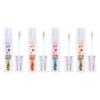 Portable Dual-Shade Lip Gloss Oil – High-Nourish Plumping Effect, Fruit Aroma, Mini Size with Glossy Finish