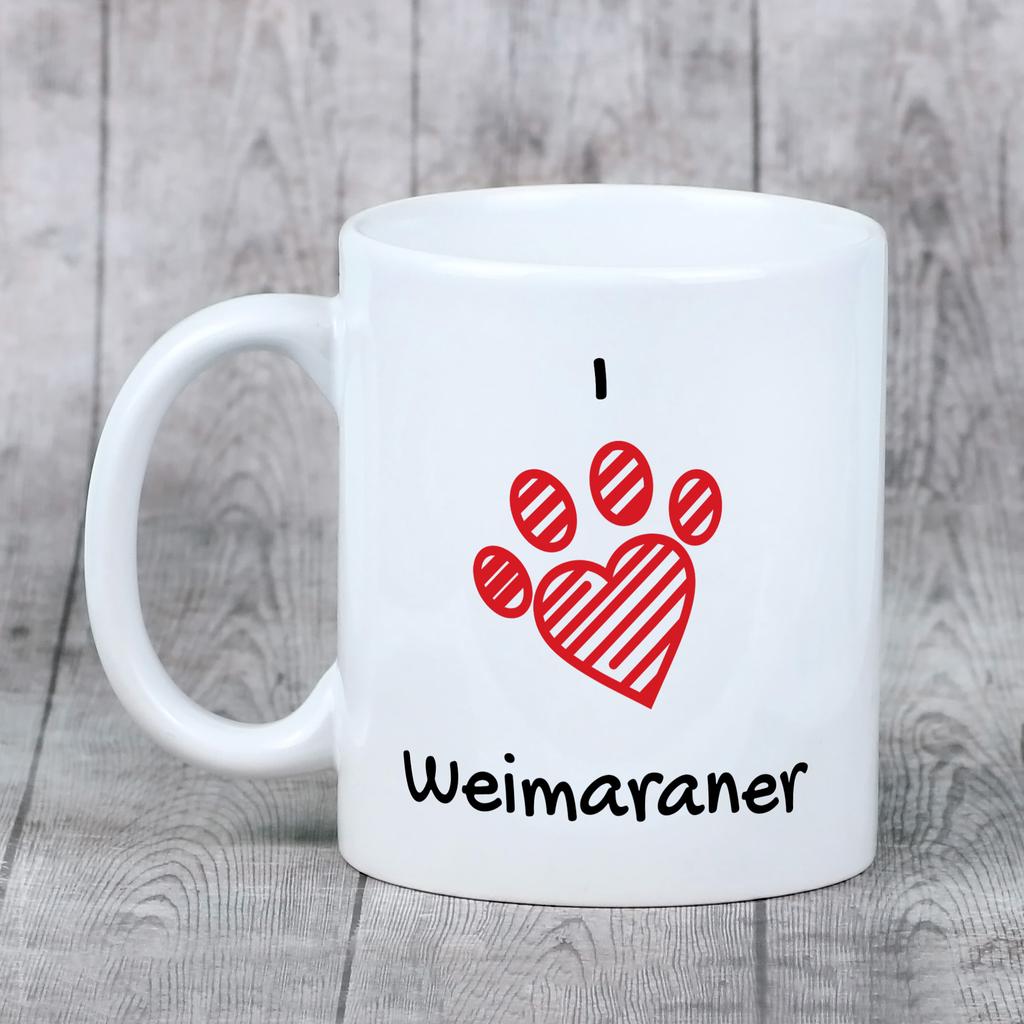 Weimaraner, Grey Ghost - cup with a dog, cute cup with graphics, a gift with your photo from the Art-Dog brand