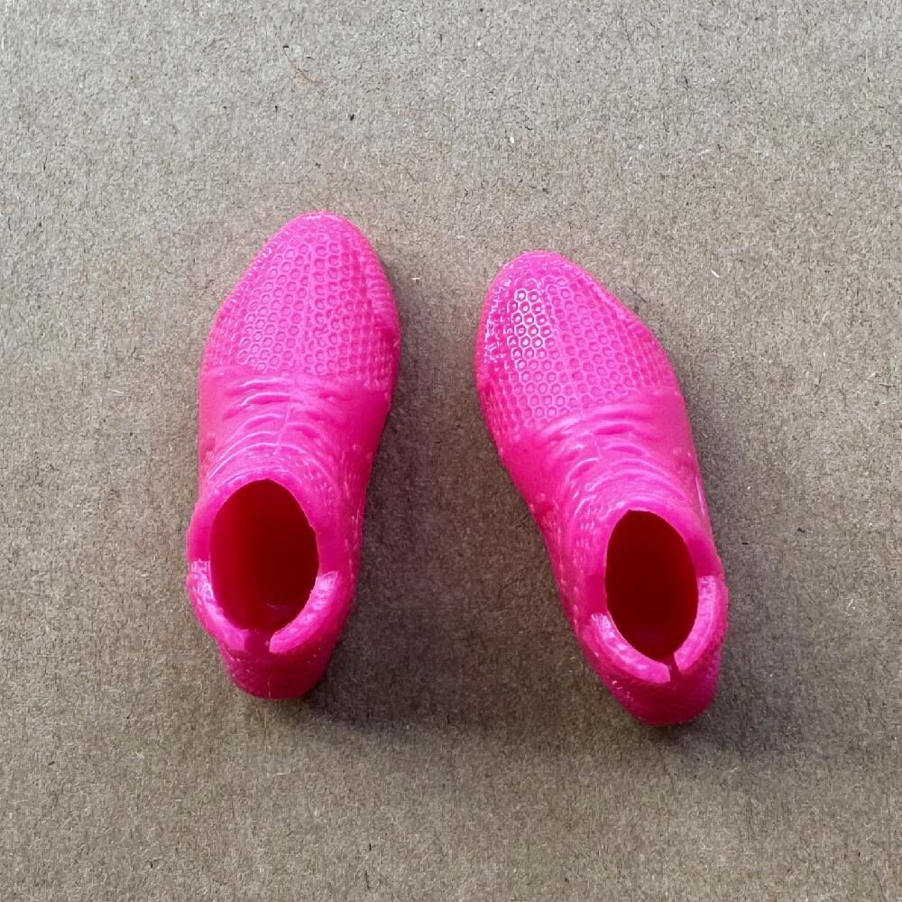 1/6 Puppen High Heels Schuhe Stiefel Air Sportschuhe Für 30cm Puppe Lila Grau Weiß Bonbonfarbe DIY Puppenteile