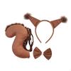 Animal Tail Costume Kit Cosplay Dress up Headwear Headband for Christmas Holiday
