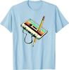 80s 90s Retro Party Costume Nostalgia Cassette TShirt Graphic Tee Unisex Casual Cotton TShirt