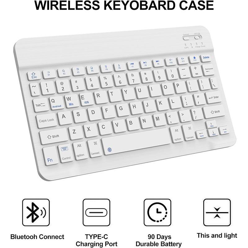 iPad Pro 11 & Air 10.9 Magnetic Keyboard Case with Protective Cover