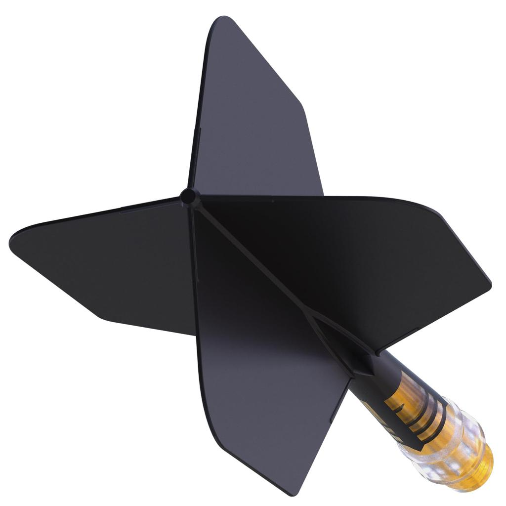 CUESOUL Integrated Flight ROST AK57 T19 Carbon Fiber Shaft Big Wing Shape 3 Sets CS-AK571-1