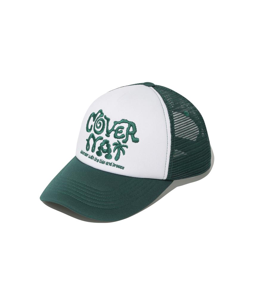 COVERNAT Graphic Mesh Cap Green