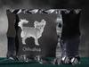 Chihuahua short-haired, smooth – Crystal with a picture of a dog, glass statuette with a picture | Art-Dog