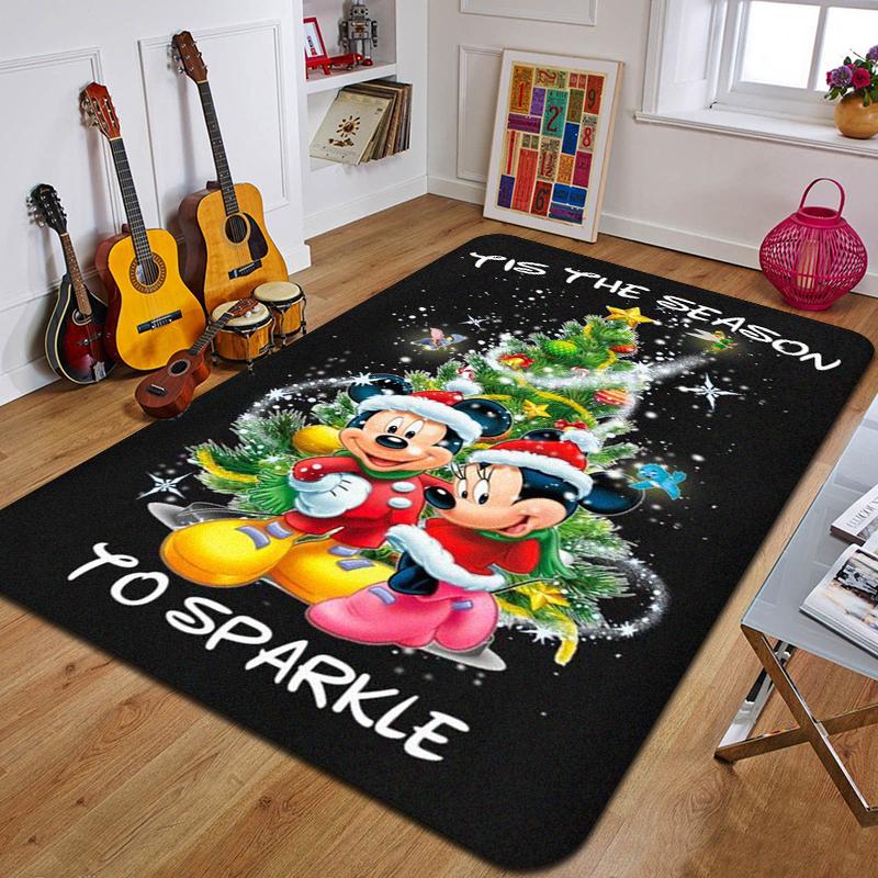 D-Donald Duck Gedruckter Teppich Mode Yoga-Matte Schlafzimmer Dekoteppich Wohnzimmer Badezimmer Dekorative Fußmatte Geburtstagsgeschenk