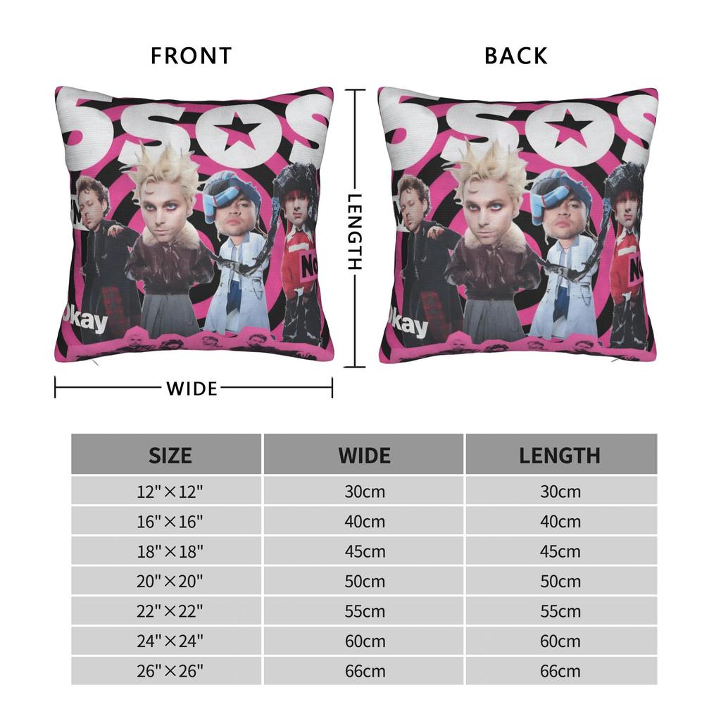 Pillow Case Michael Clifford 5 Second Comfy Pillow Cover For Living Room Sofa Novelty Pillowcases