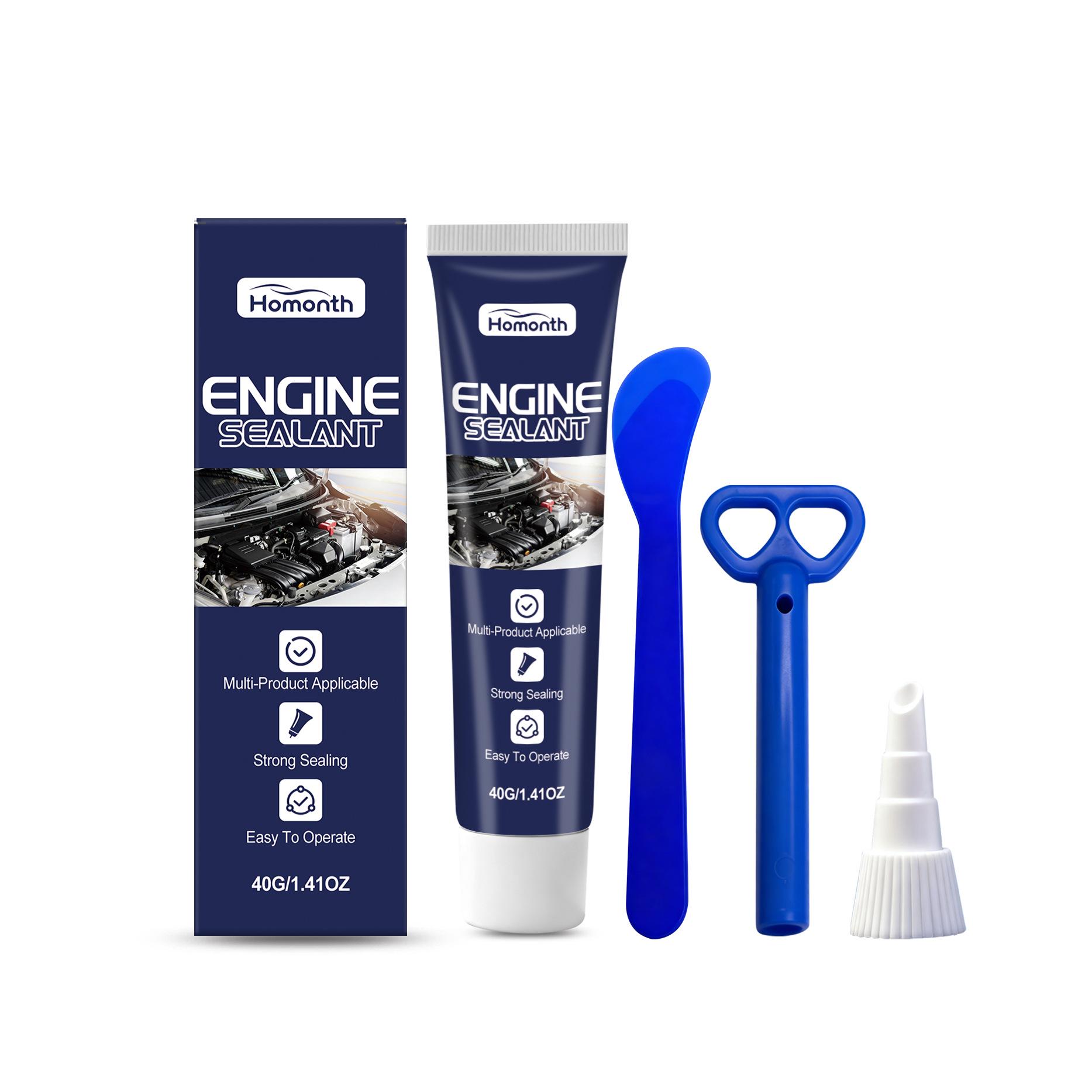 

HOMONTH Engine Sealant: Waterproof, Quick-Drying, Odorless Formula for Car and Motorcycle Maintenance