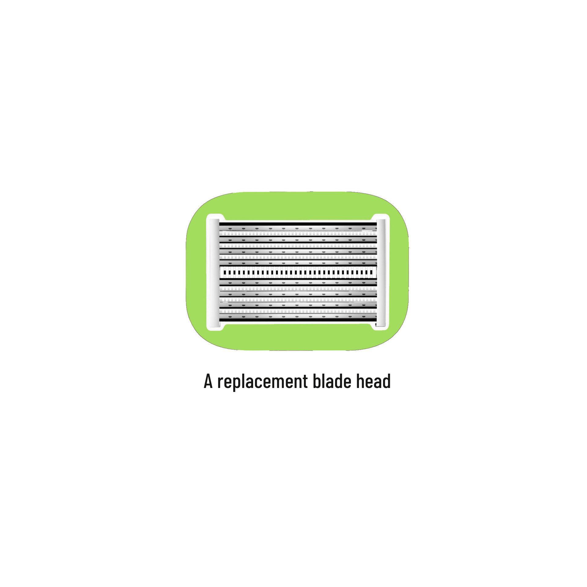 In-Stock Manual Replacement Shaver Head for Bald Head, Armpit, and Leg Hair Removal