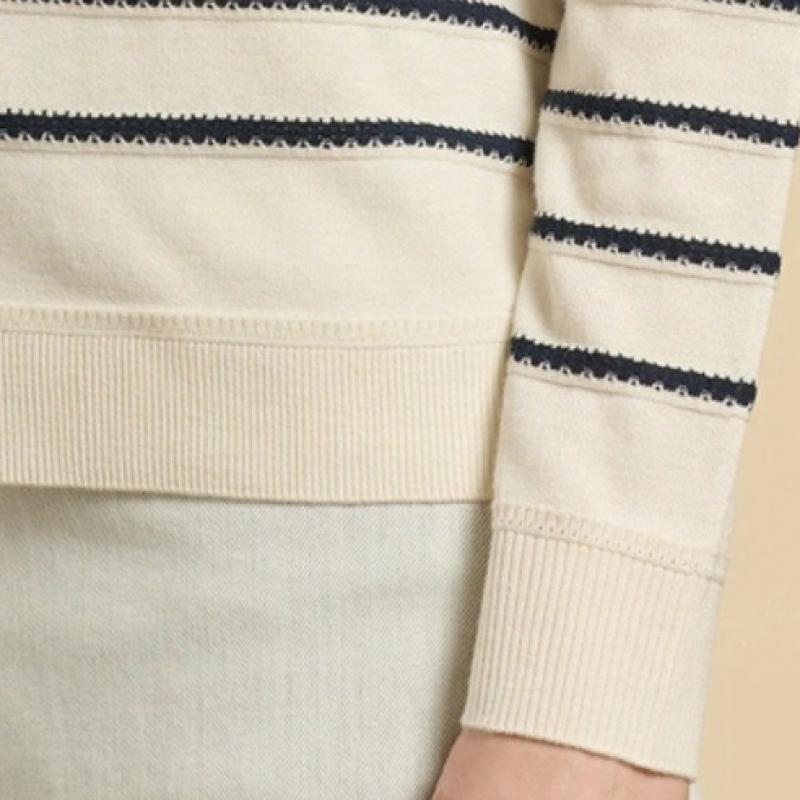 Bcbg Stripe Knit Pullover B6s1k403