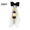 Fun Halloween Costume Ghost Goose Outfit, Lawn Porch Clothes, Fall Outdoor Decoration for Patio Yard Garden