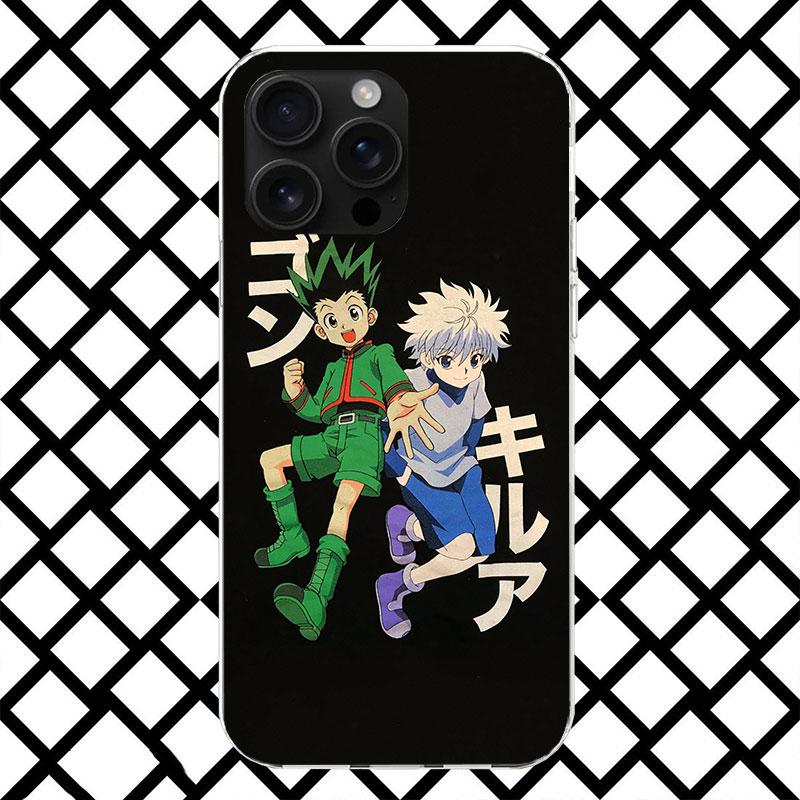 Hunter X HXH Anime Phone Case for iPhone 17 Air 16 16E 15 14 Plus 13 Mini 12 11 Pro Max 7 8 + SE 2020 Soft Cover Fundas 17 Air 1