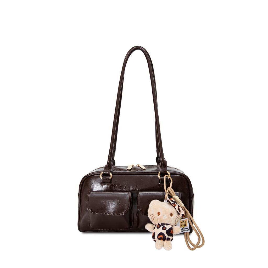 Nischen-Pendler-Achselhöhlen-Kissen-Tasche Damen neu Maillard Retro High-End-Mode vielseitige Schultertasche