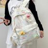 Schulranzen Schulranzen Mittelschule Mädchen Ins-Stil Nische Hoher Wert Designgefühl High-School-Schüler Rucksack Weiblicher College-Student Rucksack