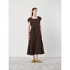 Cc Collect Linen Blend Belted Maxi Dress C252mse039