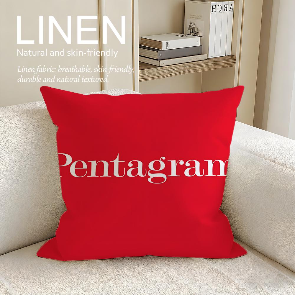 Art Pentagram Cushion Cover Pillowcase Set Pcs x x Breathable Washable Sofa Cushion Cover