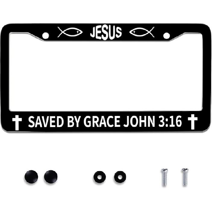 Personalise Colorful Floral Flowers License Plate Frame License Plate Frames Car Universal Stainless Steel Accessories Cars Decor With 2 Holes And