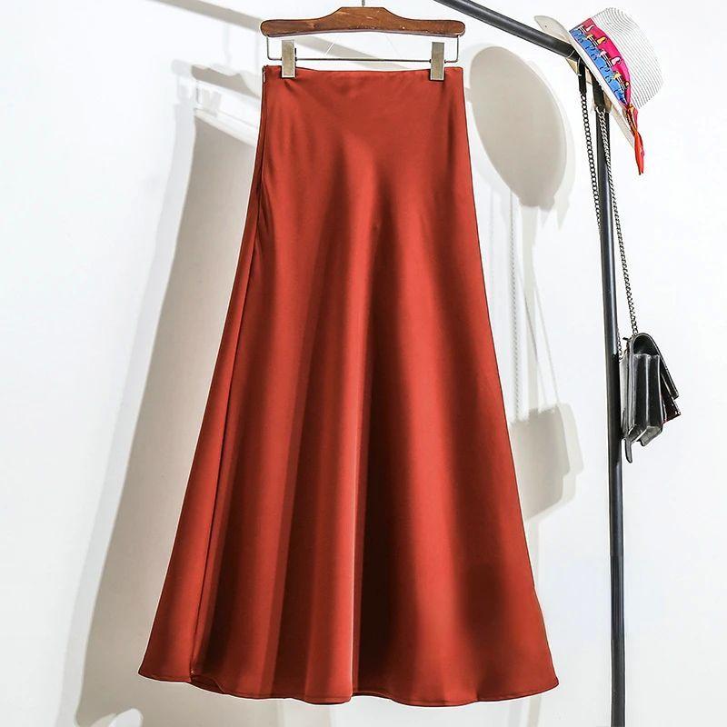 Half Skirt with Wrapped Buttocks and Fish Tail Sheath Fishtail Skirt