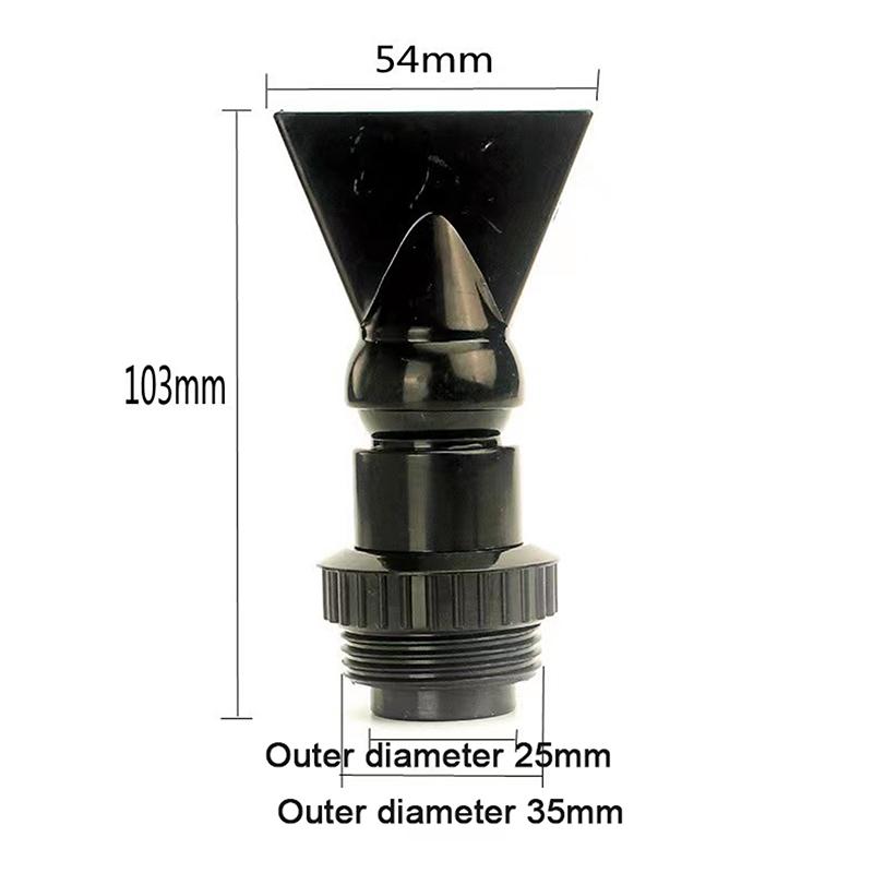 Aquarium Tank Pump Duckbill Sprinkler Universal Adjustable Fish Tank Sprinkler Garden Irrigation Water Pipe Connectors Accessory